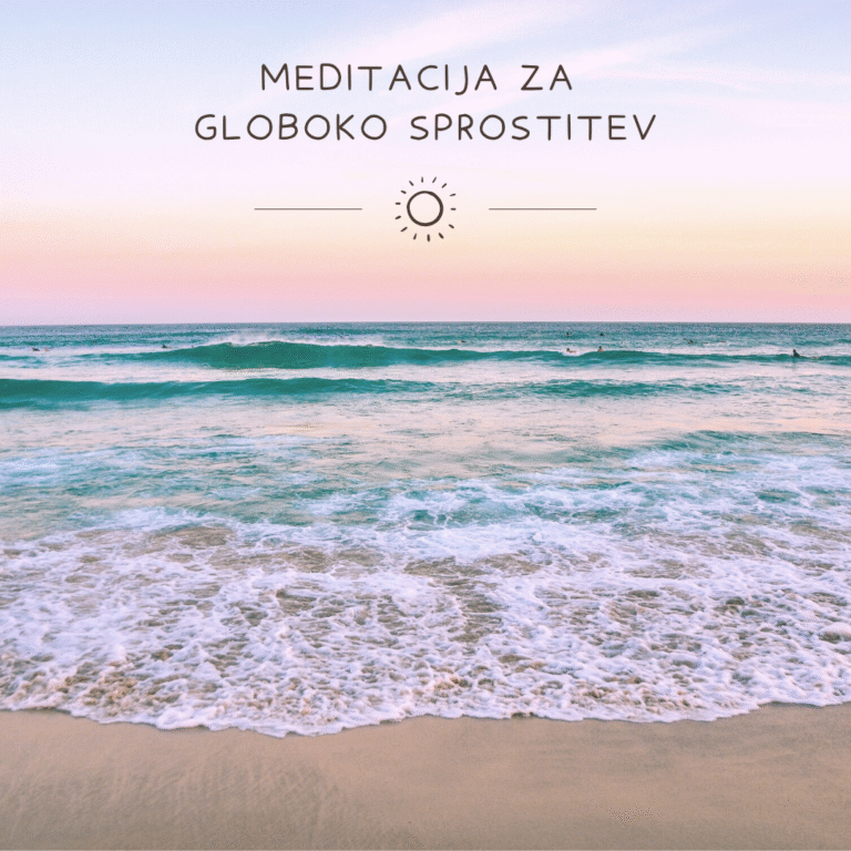 meditacija za globoko sprostitev